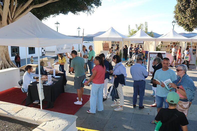 I Fiera del Libro, celebrada el pasado año en Yaiza