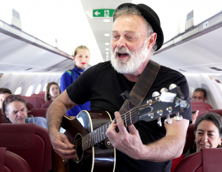 "Binter: Concierto en Vuelo Madrid-Gran Canaria"
