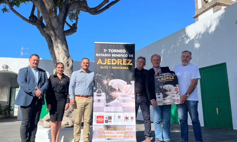 Rotary Lanzarote organiza el I Torneo de Ajedrez Benéfico