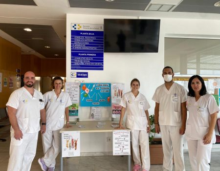 Los centros de Atención Primaria de Lanzarote celebran la Semana Europea de la Inmunización con mesas informativas
