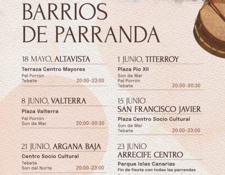 Arrecife lanza ‘Barrios de Parranda’