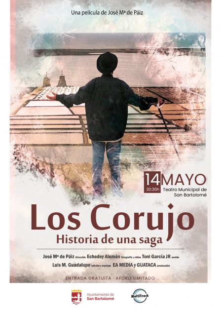 San Bartolomé acoge la presentación de la película ‘Los Corujo, historia de una saga’ en el Teatro de San Bartolomé, Lanzarote.