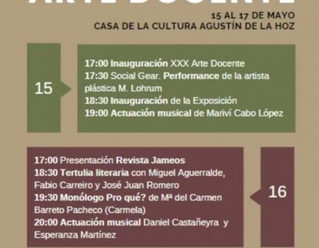 La Casa de la Cultura de Arrecife inaugura la XXX Edición de Arte Docente