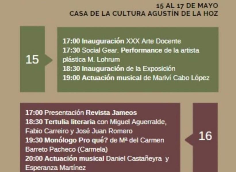 La Casa de la Cultura de Arrecife inaugura la XXX Edición de Arte Docente