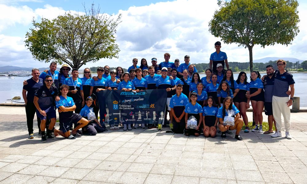 Marlines de Lanzarote Ganan 3 Títulos Nacionales y 26 Medallas en la II Copa de España de Kayak de Mar