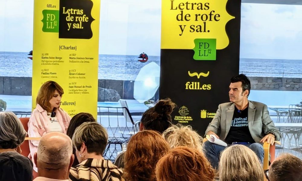 Jornada de letras inolvidable de la mano de la escritora Paulina Flores