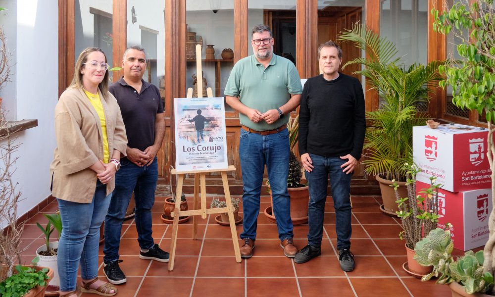 San Bartolomé acoge la presentación de la película ‘Los Corujo, historia de una saga’
