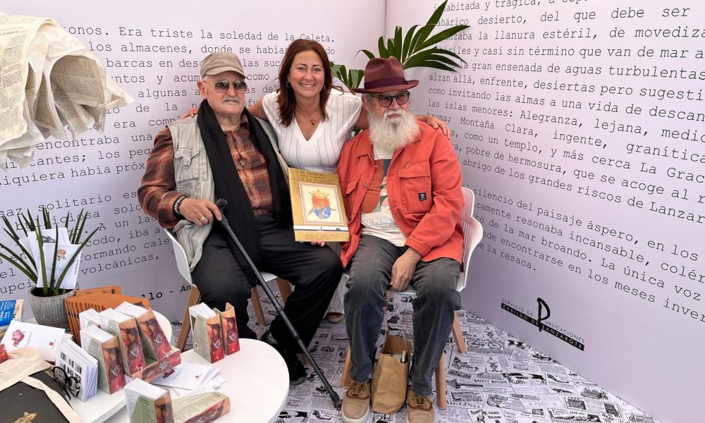 El Servicio de Publicaciones del Cabildo triunfa en la II Fiera del Libro de Lanzarote