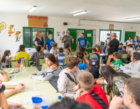 Niños con diabetes de Canarias participan en un campamento en Lanzarote