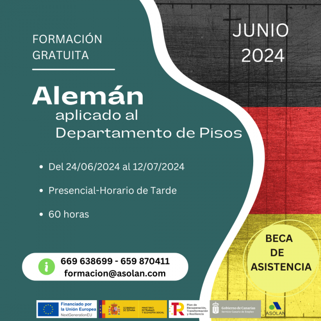 Asolan ofrece cursos gratuitos en el mes de junio