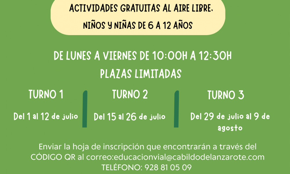 Campamento del Cabildo “Actívate Biciandando”
