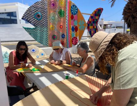 Día Internacional de Tejer en Público en Playa Honda