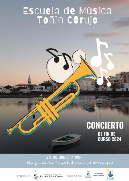 Concierto fin de curso de la Escuela de Música Toñín Corujo