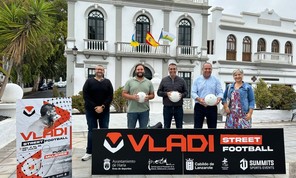 Haría presenta el torneo de fútbol callejero ‘Vladi Street Football’
