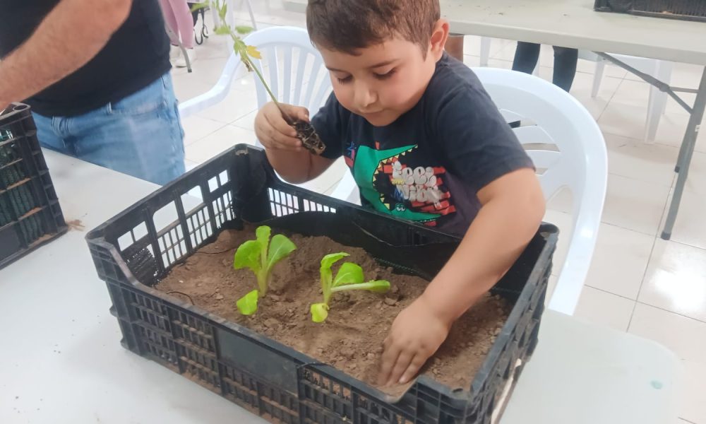 Talleres infantiles para promover los huertos en las azoteas de Arrecife
