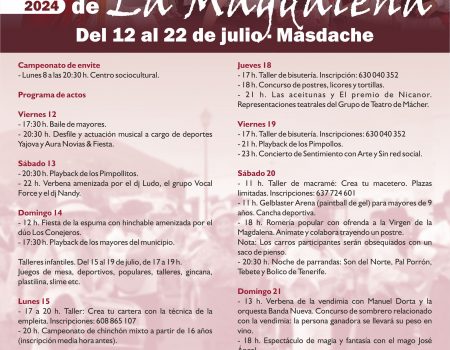 Fiestas de Femés 2024