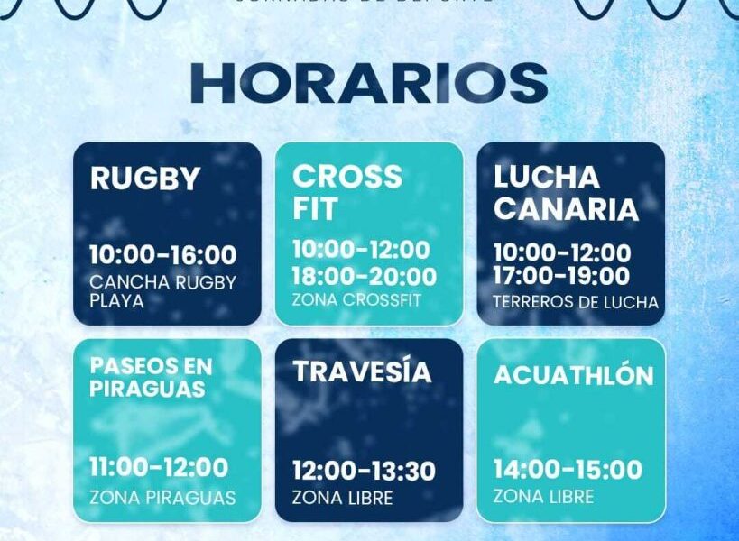 Deporte en la Playa del Reducto