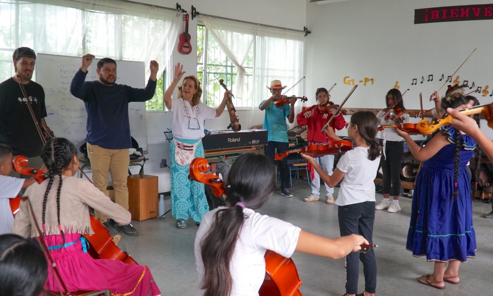 Barrios orquestados consolida su alcance internacional en su cuarto viaje de cooperación a Honduras