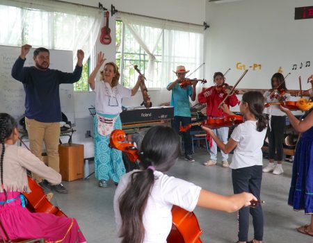 Barrios orquestados consolida su alcance internacional en su cuarto viaje de cooperación a Honduras