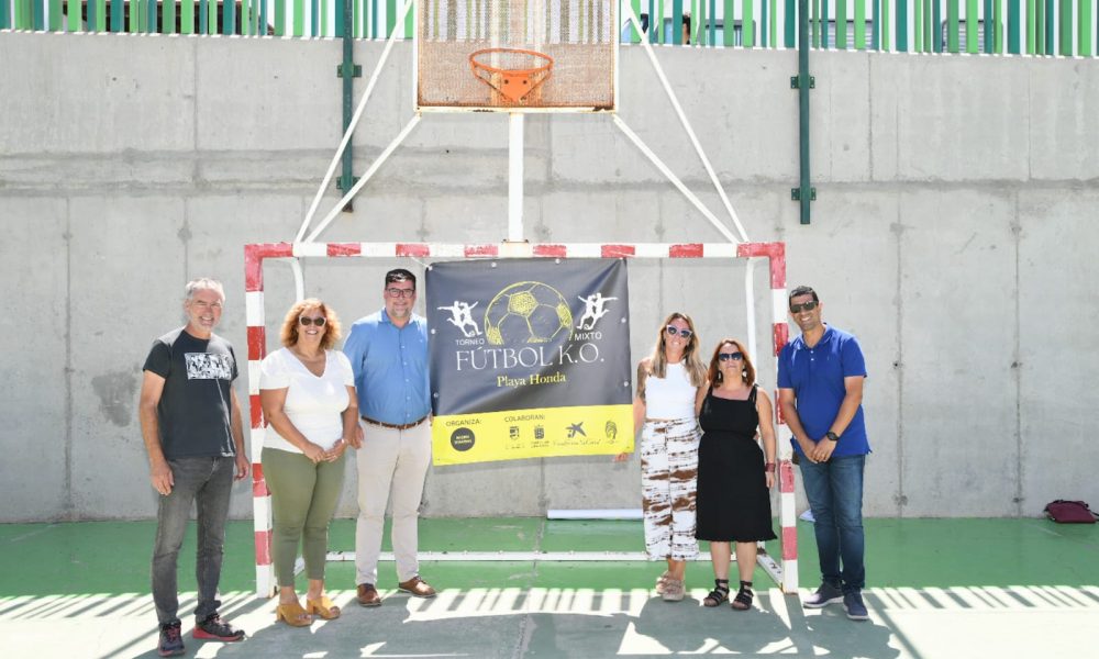 Playa Honda recibe al I Torneo de Fútbol K.O. Mixto