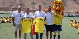 Ochenta niños disfrutan en Yaiza de su experiencia futbolística de la mano de la UD Las Palmas