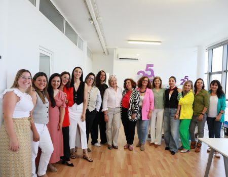 Imagen de la inauguración de la que es la actual sede de Mararía Fotografías cedidas por Mararía
