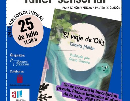 Actividades para niños en Lanzarote. El Cabildo de Lanzarote promueve actividades lúdicas y sensoriales para menores a partir de tres años
