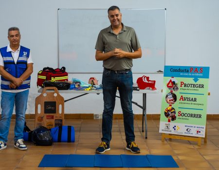 Jóvenes del PFAE de Tías en protocolos de emergencia