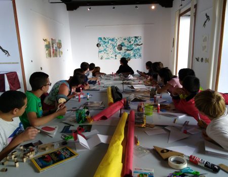 Talleres de ecología ocupan el Centro de Artes Plásticas. La creadora Elia Verona y sus talleres de ecología en el Centro de Artes Plásticas