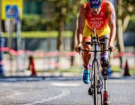 Lionel Morales en los Juegos Paralímpicos de París