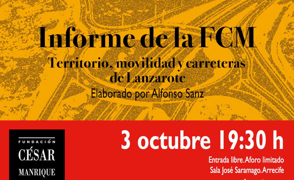 Presentación del Informe sobre Territorio y Movilidad en Lanzarote