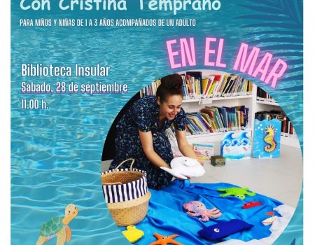 La Biblioteca Insular de Lanzarote organiza una nueva sesión de Bebe-Cuentos 