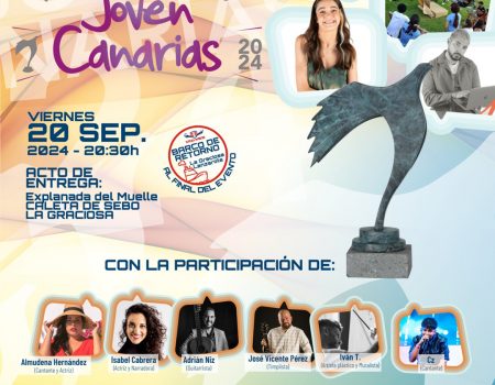 Acto de entrega de los premios Joven Canarias