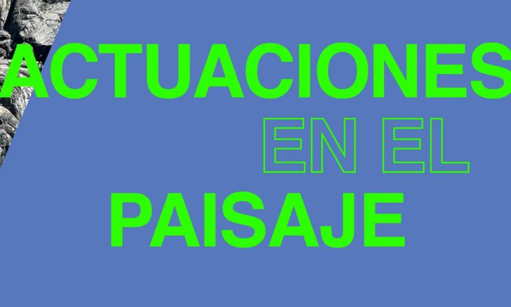 Conferencia "Actuaciones en el paisaje"