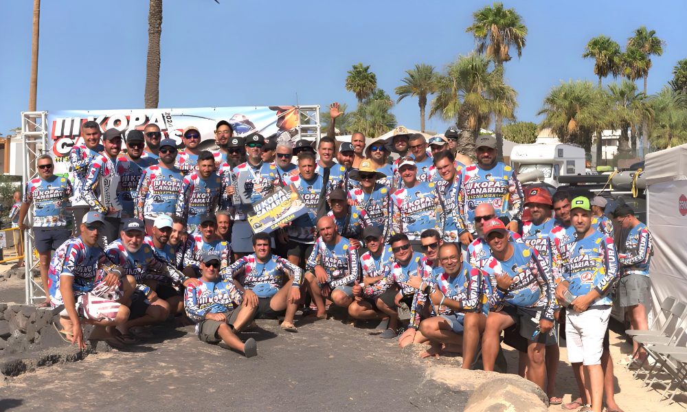 Playa Blanca proclama a los mejores pescadores en kayak de Canarias