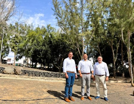 Arrecife invierte 1,6 millones en nueva red de riego para zonas verdes