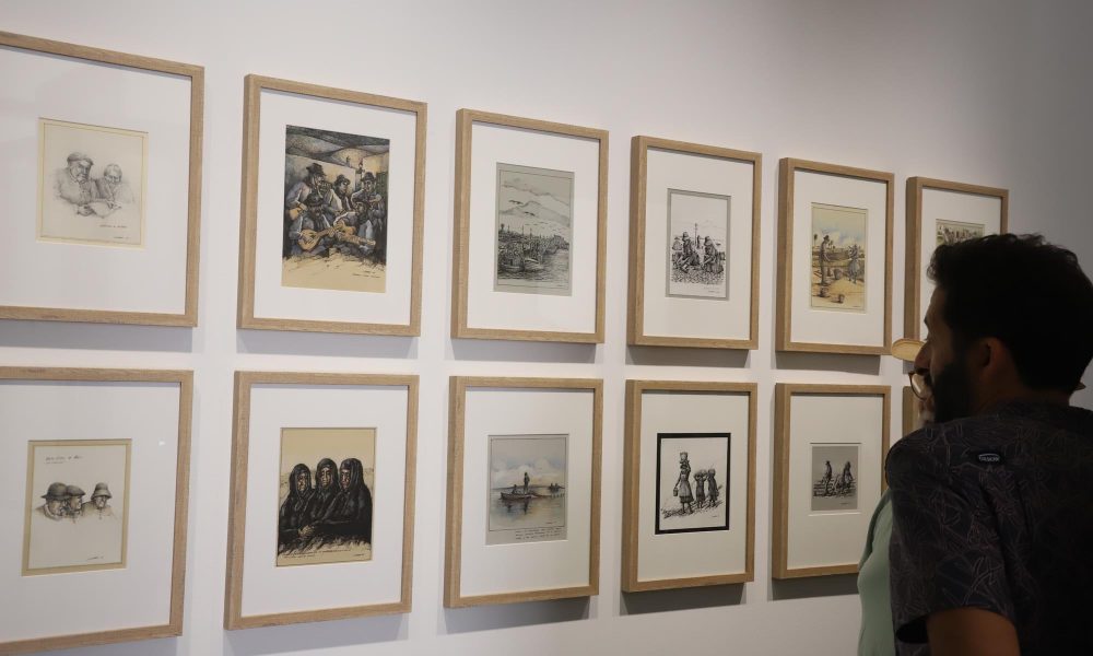 La sala El Aljibe de Haría acoge la exposición “Contra el olvido” de Santiago Alemán