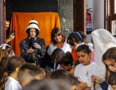 Los colegios del municipio visitan la Casa-Museo del Timple