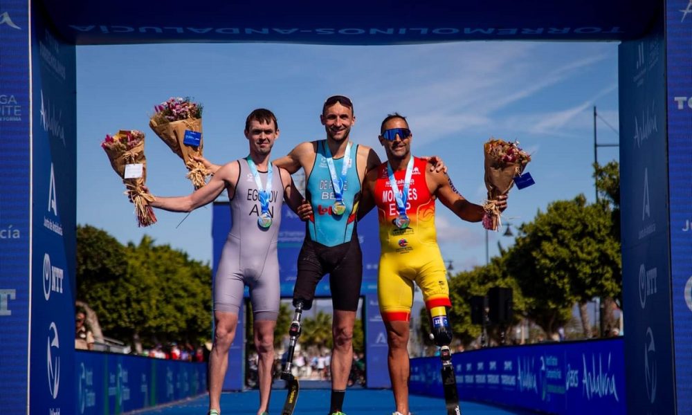 Lionel Morales consigue el bronce en las finales del Mundial de Paratriatlón