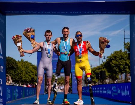 Lionel Morales consigue el bronce en las finales del Mundial de Paratriatlón