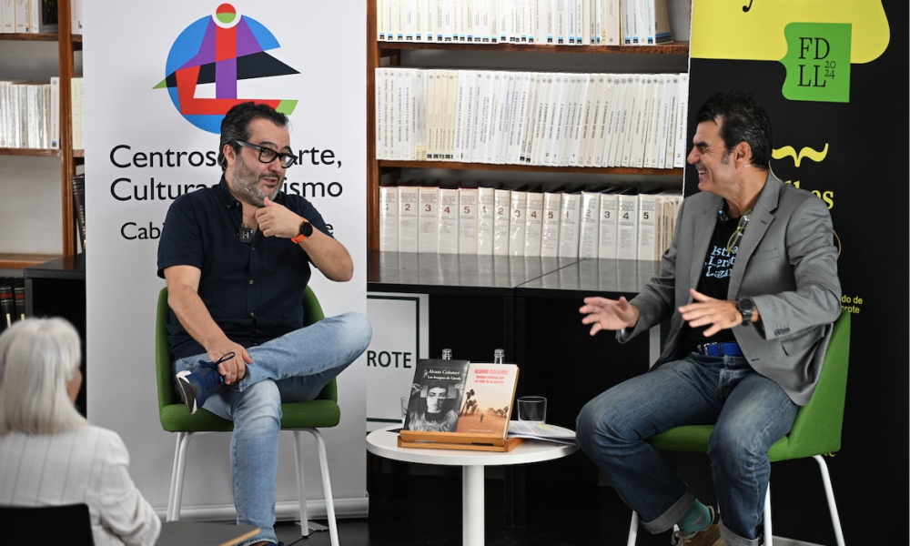Álvaro Colomer brilla en la UNED del Festival Literario de Lanzarote