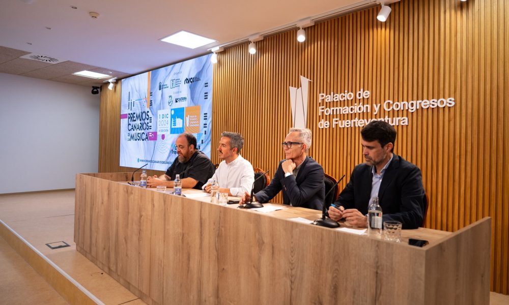 Premios Canarios de la Música en la isla de Fuerteventura