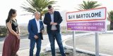 San Bartolomé inaugura sus señales como primer ‘municipio comprometido contra la violencia de género’ dentro de sus actos para el 25-N