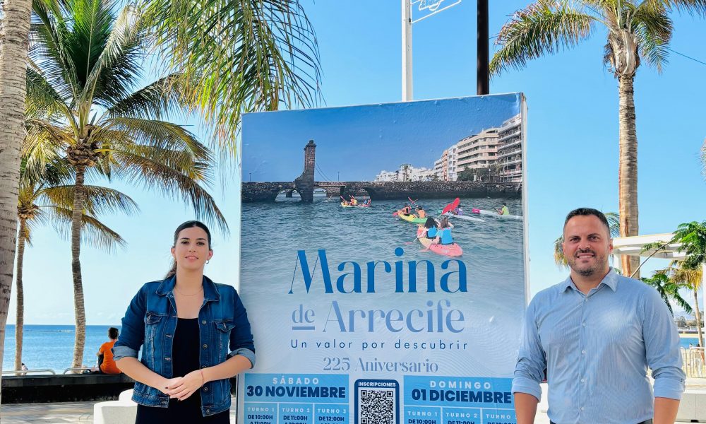 Descubre la Marina de Arrecife en piraguas