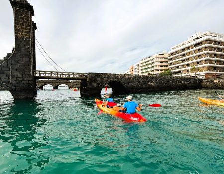 Rutas en piragua por Arrecife