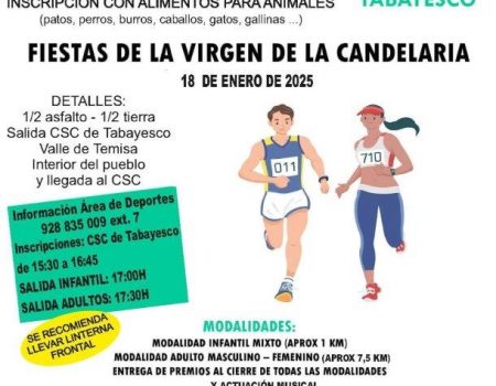 Carrera Popular de Tabayesco 2025