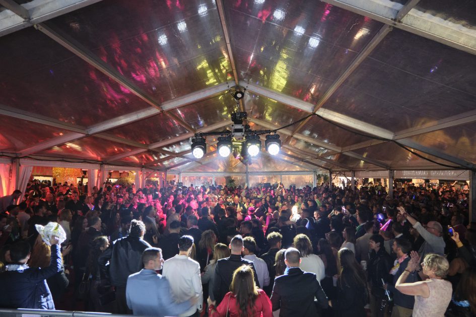 Éxito rotundo de las Campanadas desde el Castillo de San José