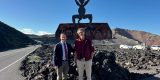 Mariano Zapata visita el Parque Nacional de Timanfaya