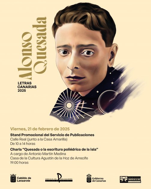 Día de las Letras Canarias, homenaje a la figura Alonso Quesada
