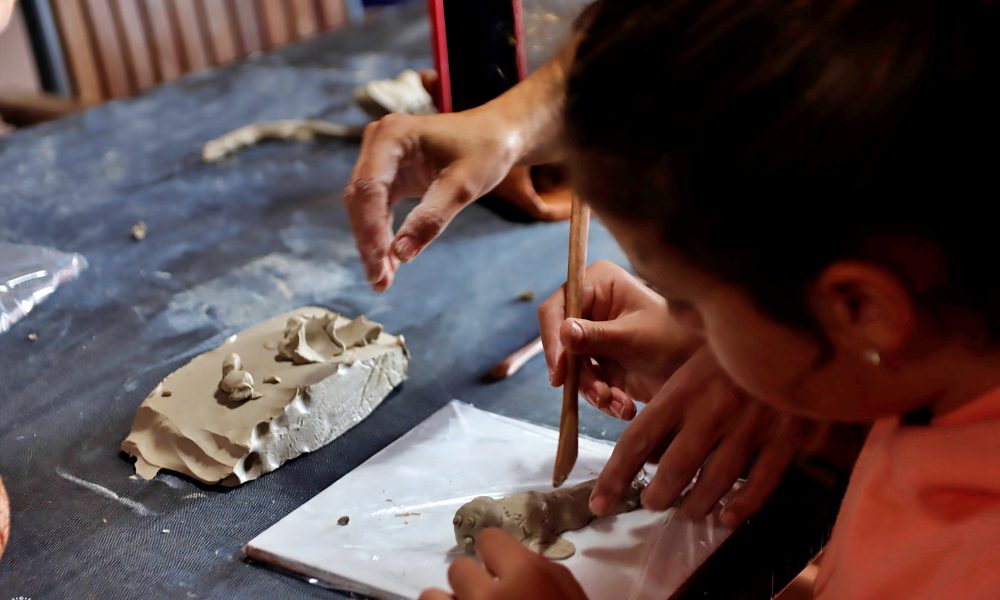 Taller de cerámica para los pequeños de Tías